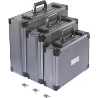 Toolcraft Gereedschapspilotenkoffer (leeg) 3-delig Universeel (l x b x h) 44.5 x 36 x 14.8 cm