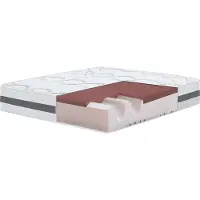 11.11 SRLS Traagschuim Matras 90x200 cm Hoogte 27 cm | Hypoallergeen en Ademend Tijk 90x200 cm