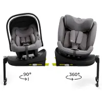Kinderkraft ENDURA SAFE Autostoelset - 3-in-1 - ISOFIX - 40-150 cm - Grijs