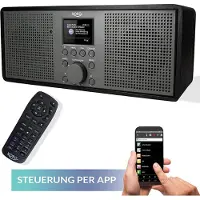 Xoro XOR400903 DAB 700 IR, Internet Radio, Spotify, DAB+, FM, BT, Holz