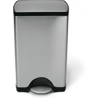 Simplehuman Rectangular Classic 38 Liter Rvs