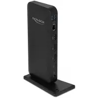 DeLOCK USB Type-C DP 1.4 Docking Station 4K - HDMI / DP 1.4 / USB 3.2 / LAN / PD 3.0