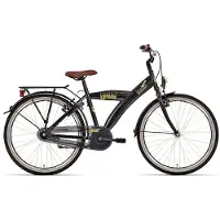 Bike Fun BFN 26" Jongens Urban Nexus 3V Remnaaf glans zwart
