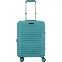 D&N Trolley 'Travel Line 4500' petrol / zwart