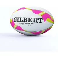 Gilbert rugbybal mini World 7s Series meerkleurig speelgoed.