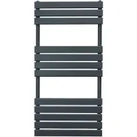 MonsterShop Platte Paneel Handdoekradiator – 1200mm x 600mm – Grijs
