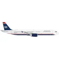 Herpa Airbus A321 American Airlines US Airways Heritage Livery