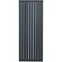 Monster Ovaal vormige radiator - 1600mm x 600mm - Anthracietgrijs