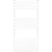 Monster Platte handdoekradiator - 1200mm x 600mm - Wit