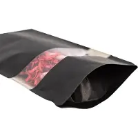 Rotim 100x Stazakken met Venster Zwart 18x29cm