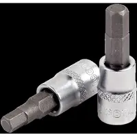 Boni-Shop® Robuuste 1/2 inch zeskantsleutel Dop H6 Zeskant Dop van Hoogwaardig Staal voor Precisiewerk en Efficiënte Montage van Moeilijk Bereikbare Bouten met Optimale Pasvorm en Duurzaamheid