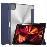 IMoshion Trifold Hardcase Bookcase voor de Apple iPad Pro 11 (2022 / 2021 / 2020 / 2018) - Donkerblauw