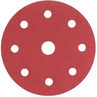 Radix - Schuurschijf - Pro - Klittenband 125 mm - P100 – 9 stofgaten (10 stuks)