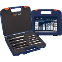 Rotec HSS-E uni.fr.set '605C', gec.ø4-20,DIN844, Z3, 10dlg. ABS - 605.9420C