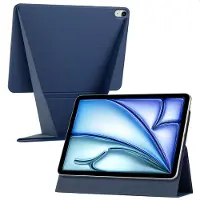 Accezz High Stand tablet case voor de Apple iPad Air 11 inch (2026) M4 / (2025) M3 / (2024) M2 / Air 5 (2022) / Air 4 (2020) - Donkerblauw