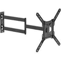 Wolff Mount |TV Muurbeugel – Draaibaar en Kantelbaar – Voor 32 tot 65 inch Televisies – 30 kg Draagvermogen – Extra Ver Uitschuifbaar (72cm) – VESA 400x400 Koop TiP!