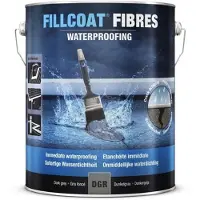Rust-Oleum Fillcoat Fibres Light Grey - 5L