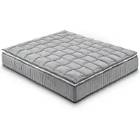 ILoveSleep - Matras ELITE - 200x200 cm, Traagschuim met Koudschuim Matras - Dikte 24 cm