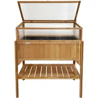 Lendo Online Plantenbak met Kweekbak 97,5x49x120 cm Hout