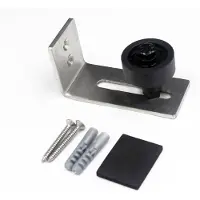Lendo Online Deurgeleider Schuifdeur Zilver RVS