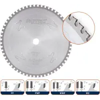 Rotec HM dry-cutter zaagblad bouwstaal, ø150x2,2x20mm Z=30 WZ - 5560015