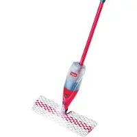 Vileda Spray & Clean - Dweil met tank - Rood