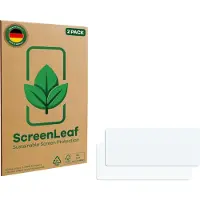 ScreenLeaf 2 Stuks Screenprotector voor Kenwood kHealthy Fry Twin Airfryer - Hoogwaardige Beschermfolie transparant