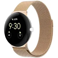 IMoshion Milanees magnetisch bandje voor de Google Pixel Watch 5 / 4 / 3 (45 mm) - Rose Gold