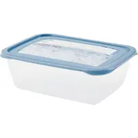 Keeeper - Vershoudbakjes set van 3 stuks - 1250 ml - Mia Magic Ice - Blauw