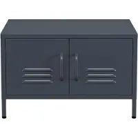 Lendo Online Salontafel Metaal 68x50x43,5 cm Antraciet