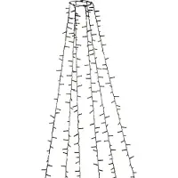 Konstsmide Verlichtingset 240cm 6x 110 Led 2700k Frosted Voor Kerstboom