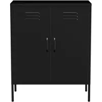 Lendo Online Dressoir Metaal 80x40x100 cm Zwart