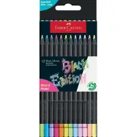 Faber-Castell Black Edition kleurpotloden - 12 stuks