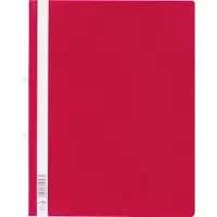 Durable snelhechter 258003 A4+ rood hardfolie 24,3 x 0,2 x 31 cm