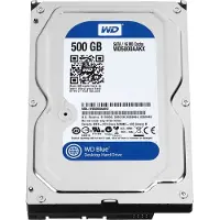 WD Blue WD5000AAKX - Interne harde schijf / 500GB / 3,5 inch SATA