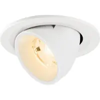 SLV LED Inbouwarmatuur Ø90mm | 6.7W 2700K 1000lm 927 IP20 | DALI | NUMINOS