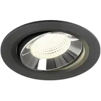 SLV Inbouwspot Numinos Move L zwart/chroom 4000K - 55gr