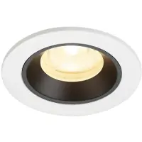 SLV Inbouwspot Numinos XS wit/zwart 3000K - 40gr