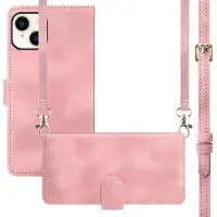 IMoshion Bookcase met koord voor de Apple iPhone 15 - Roze