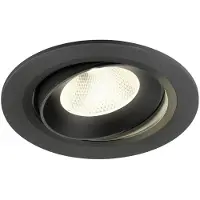 SLV Inbouwspot Numinos Move L zwart 4000K - 20gr