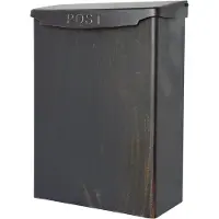 Ks Verlichting KS Brievenbus b32 - Wandbrievenbus - Aluminium - montagemateriaal en 2 sleutels - Brons