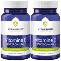 Vitakruid 2x Vitamine E Complex 60 Capsules