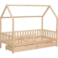Happy Garden Kinderbed 190x90cm in hout met lades MARCEAU