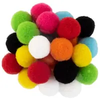 Partyxplosion Pom Pom 2 cm assorti 24 stuks
