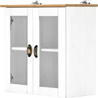 Notio Living Toscana-Wandkast Pinus Sylvestris Wit/Honing