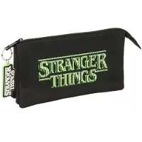 Safta 812584744 Stranger Things Triple Etui Zwart Man