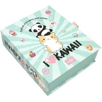 WDMT Kawaii Geurkaarsen Cadeauset – 4 Stuks – In Glas – Zoete Geuren – Decoratieve Kaarsen in Geschenkverpakking
