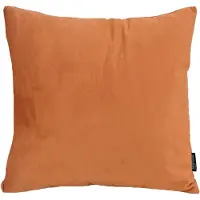 Gek op kussens! Velvet terracotta | 45 x 45 cm | kussenhoes | polyester