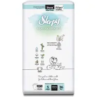 Sleepy Bio Natural Premium Plus Baby Luiers - 5 (11-18 Kg) - 36 Luiers