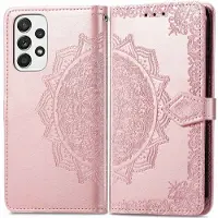IMoshion Mandala Bookcase voor de Samsung Galaxy A53 - Rosé Goud